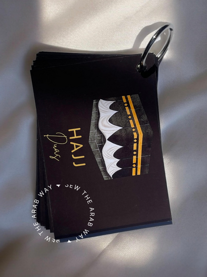 Hajj Flash Card