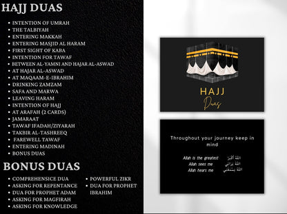 Hajj Flash Card